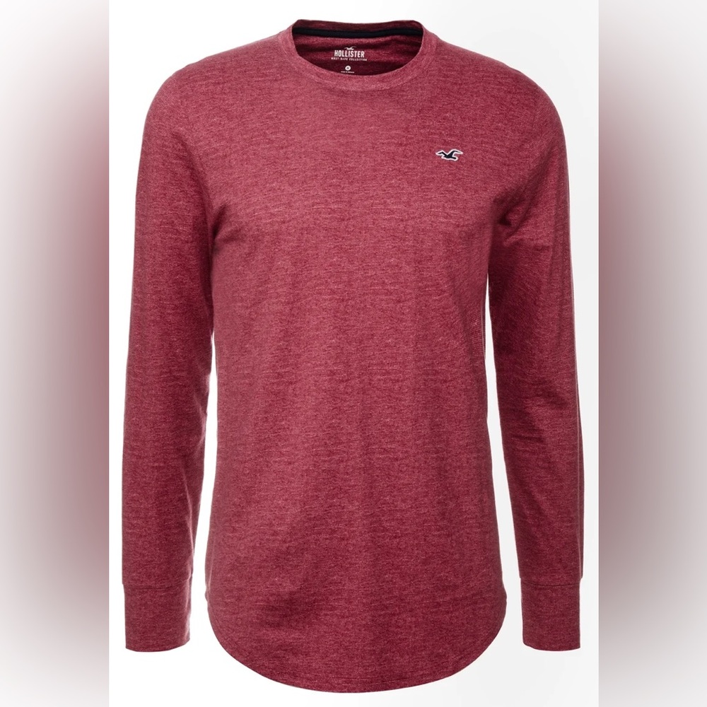 Hollister Men’s Crew Neck Long‎ Sleeve Shirt 👕
